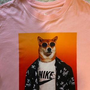 nike shiba inu t shirt